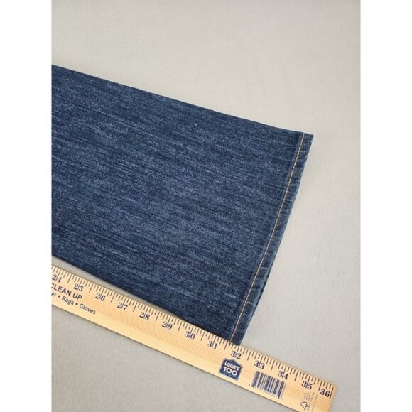 GAP 1969 Jeans Women's 31x32 Perfect Bootcut Stretch Dark Wash Denim - Picture 8 of 8